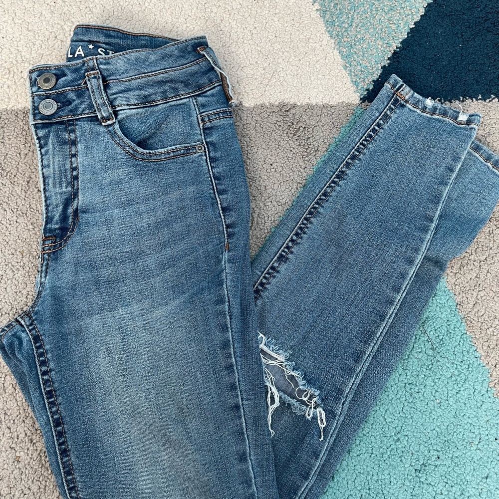 High Rise Skinny Jeans